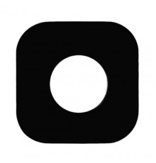 Скло камери для Samsung A530 Galaxy A8 (2018), A730 Galaxy A8+ (2018), чорне, без рамки