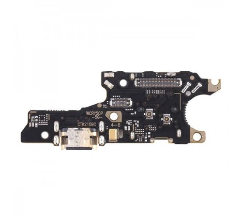 Шлейф для Huawei Honor 50 Pro, конектора зарядки, мікрофона, плата зарядки