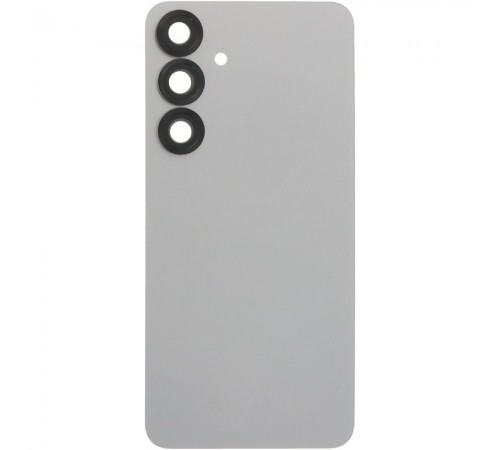 Задняя панель корпуса для Samsung S936 Galaxy S25 Plus, серебристая (Silver Shadow), Copy + стекло камеры