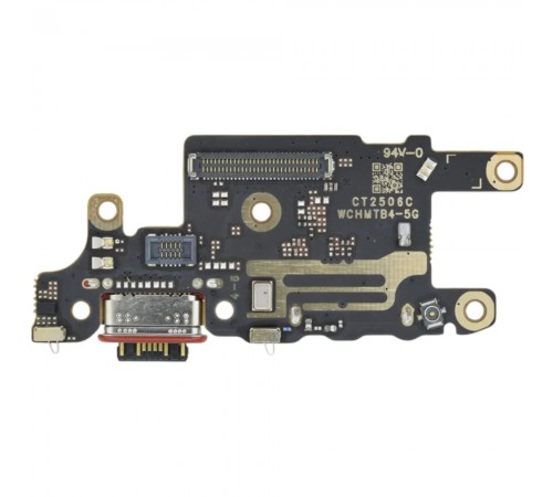 Шлейф для Xiaomi Poco X7 Pro, коннектора зарядки, микрофона, плата зарядки, High Copy