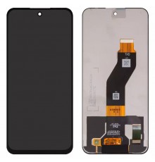 Дисплей для Tecno Spark 40 (KM5), Spark 40C (KM4k), Spark Go 2 (KM4); Infinix Hot 60i (X6730), чорний, без рамки, (Box), TXDI670EBAPX