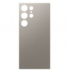 Задняя панель корпуса для Samsung S928 Galaxy S24 Ultra, серая (Titanium Grey)
