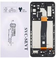 Дисплей для Samsung A326 Galaxy A32 5G, черный, с рамкой, Original