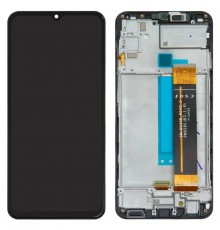 Дисплей для Samsung M236B Galaxy M23, M336B Galaxy M33, черный, с рамкой, Original (PRC), PM6585JB3-1-71