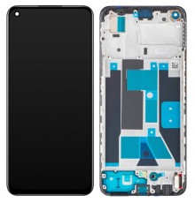 Дисплей для Realme 9, чорний, з рамкою, Original (PRC)