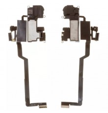 Шлейф для iPhone X, c датчиком приближения, с микрофоном, с динамиком, High Copy