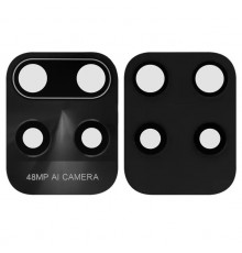 Стекло камеры для Xiaomi Redmi 10X 5G, черное