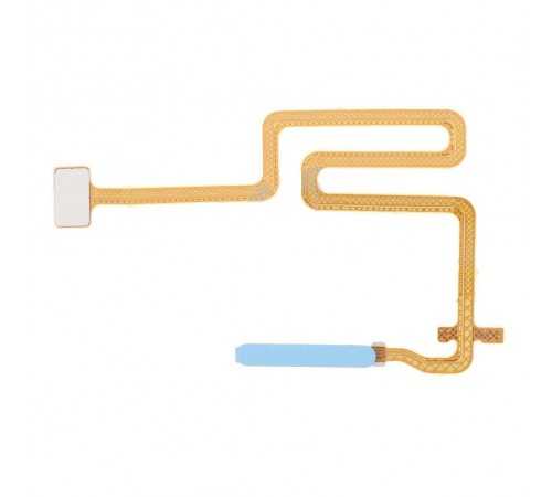 Шлейф для Realme 8i, 9i, 9 Pro, сканера відбитка пальця (Touch ID), блакитний, Original (PRC)