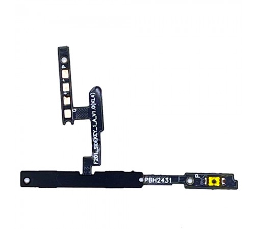 Шлейф для Tecno Spark Go 1 (KL4), Spark Go 1S (KL4h), кнопки включения, кнопок громкости звука