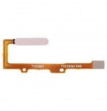 Шлейф для Huawei Honor 20, сканера отпечатка пальца (Touch ID), серебристый (Icelandic White)