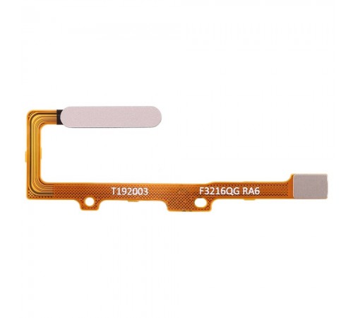 Шлейф для Huawei Honor 20, сканера отпечатка пальца (Touch ID), серебристый (Icelandic White)