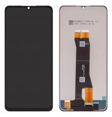 Дисплей для ZTE Blade V50 Vita, чорний, без рамки, Оригінал (переклеєне скло)