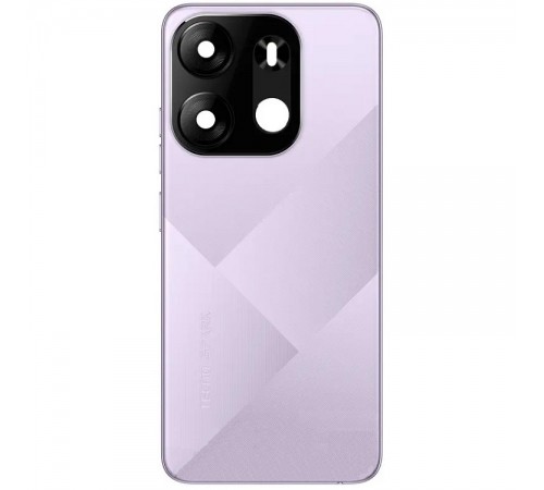 Задняя панель корпуса для Tecno Spark Go (2023) (BF7n), фиолетовая (Nebula Purple), Copy + стекло камеры Задняя панель корпуса для Tecno Spark Go (2023) (BF7n), фиолетовая (Nebula Purple), Copy + стекло камеры