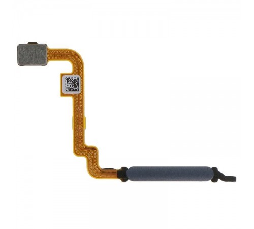 Шлейф для Xiaomi Redmi Note 10, Redmi Note 10S, сканера відбитка пальця (Touch ID), сірий (Onyx Gray), Original (PRC) 