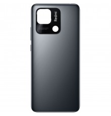 Задняя панель корпуса для Xiaomi Redmi 10C, серая (Graphite Gray), Copy
