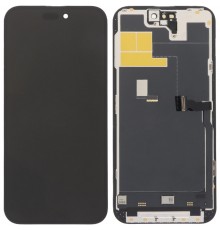 Дисплей для iPhone 14 Pro Max, черный, с рамкой, Copy (TFT), RJ