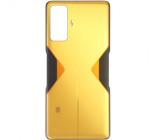 Задняя панель корпуса для Xiaomi Poco F4 GT, желтая (Cyber Yellow), глянцевая, Copy Задняя панель корпуса для Xiaomi Poco F4 GT, желтая (Cyber Yellow), глянцевая, Copy
