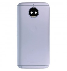 Задня панель корпусу для Motorola Moto G5s Plus XT1803, сіра (Lunar Gray) + скло камери