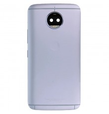 Задняя панель корпуса для Motorola Moto G5s Plus XT1803, серая (Lunar Gray) + стекло камеры