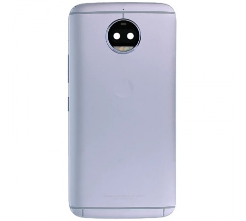 Задняя панель корпуса для Motorola Moto G5s Plus XT1803, серая (Lunar Gray) + стекло камеры