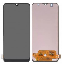 Дисплей для Samsung A705 Galaxy A70, черный, Best copy, без рамки, Сopy (TFT)