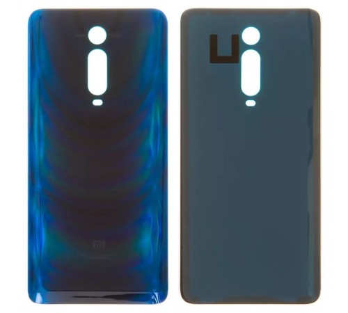 Задняя панель корпуса для Xiaomi Mi 9T, Mi 9T Pro, синяя (Glacier Blue), Лого Mi, M1903F10G