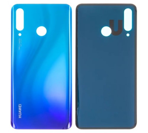 Задня панель корпусу для Huawei P30 Lite, синя, 48 Мп, Original (PRC)