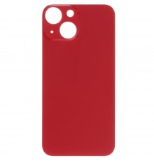 Задняя панель корпуса для iPhone 13 mini, красная, не нужно снимать стекло камеры, Original (PRC), big hole