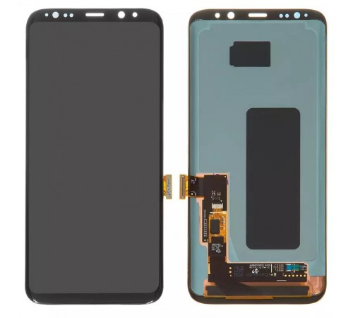 Дисплей для Samsung G955 Galaxy S8 Plus, чорний, без рамки, Оригінал (переклеєне скло) Дисплей для Samsung G955 Galaxy S8 Plus, чорний, без рамки, Оригінал (переклеєне скло)