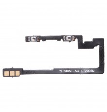 Шлейф для Realme X50 5G, кнопок гучності звуку