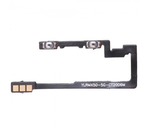 Шлейф для Realme X50 5G, кнопок гучності звуку