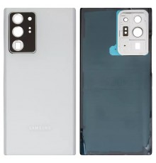 Задняя панель корпуса для Samsung N985F Galaxy Note 20 Ultra, белая (Mystic White) + стекло камеры