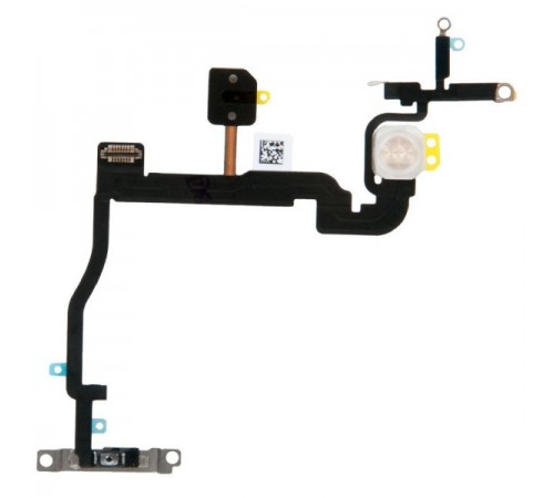 Шлейф для iPhone 11 Pro Max, кнопки включения, микрофона, Original (PRC)