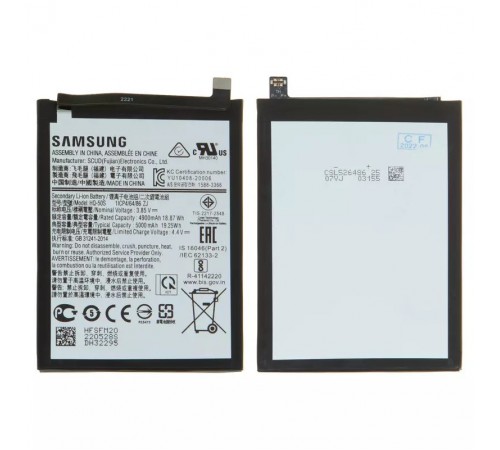 Акумулятор HQ-50S для Samsung A025F/DS Galaxy A02s, A025G Galaxy A02s, A037F Galaxy A03s, M025 Galaxy M02s, Li-ion, 3,85 В, 5000 мАг, Original (PRC)