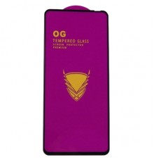 Захисне скло для Honor X10 5G; Huawei Y9A, сумісне з чохлом, Full Glue, (без упаковки), чорне