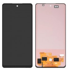 Дисплей для Samsung A525 Galaxy A52, A526 Galaxy A52 5G, черный, Best copy, без рамки, Сopy (TFT)