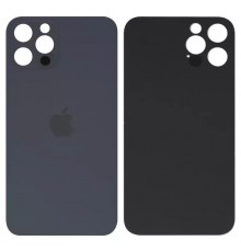 Задня панель корпусу для iPhone 12 Pro, синя, потрібно зняти скло камери, small hole