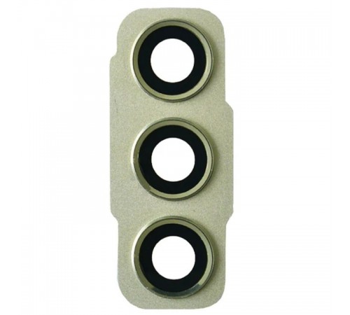 Стекло камеры для Samsung G990B Galaxy S21 FE 5G, зеленое (Olive), с рамкой