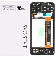 Дисплей для Samsung A135 Galaxy A13, M135 Galaxy M13, черный, с рамкой, Original, SM-A135F BS066FBM-L01-D800_R5.5, GH82-28508A