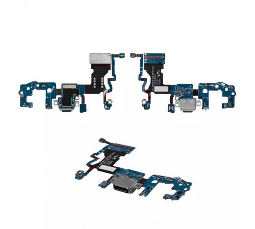 Шлейф для Samsung G960F Galaxy S9, коннектора зарядки, микрофона, плата зарядки, Сopy