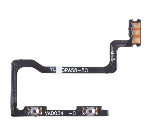 Шлейф для Oppo A58 5G, кнопок гучності