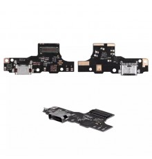 Шлейф для Nokia G21, коннектора зарядки, микрофона, плата зарядки, High Copy
