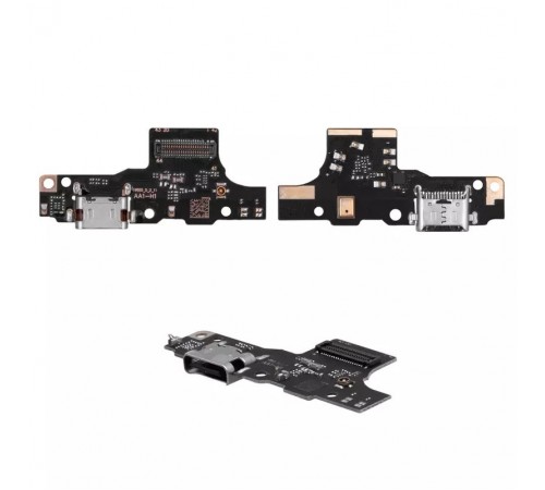 Шлейф для Nokia G21, коннектора зарядки, мікрофона, плата зарядки, High Copy