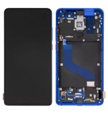 Дисплей для Xiaomi Mi 9T, Mi 9T Pro, Redmi K20, Redmi K20 Pro, синий, с рамкой, Original (PRC), M1903F10G, M1903F11G, M1903F10I, M1903F11I