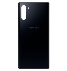 Задня панель корпусу для Samsung N970F Galaxy Note 10, чорна (Aura Black), Copy