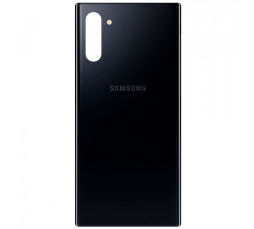 Задняя панель корпуса для Samsung N970F Galaxy Note 10, черная (Aura Black), Copy Задняя панель корпуса для Samsung N970F Galaxy Note 10, черная (Aura Black), Copy
