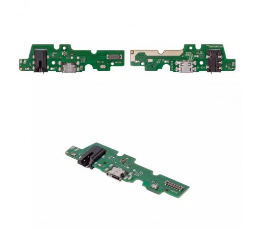 Шлейф для Infinix Hot 10 Play (X688C), Hot 11 Play, Hot 9 Play (X680), коннектора зарядки, коннектора наушників, мікрофона, плата зарядки, Сopy