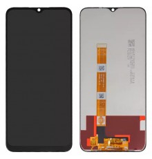 Дисплей для Realme C25, C25s, Narzo 50A; Oppo A16, A16s, A54s, чорний, без рамки, High Copy CPH2269, CPH2271, CPH2273, FPC-HTF065H113-A0 /FPC-HTF065H113-A1