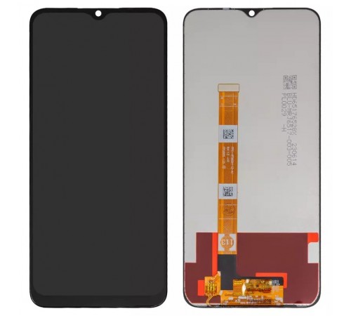 Дисплей для Realme C25, C25s, Narzo 50A; Oppo A16, A16s, A54s, чорний, без рамки, High Copy CPH2269, CPH2271, CPH2273, FPC-HTF065H113-A0 /FPC-HTF065H113-A1