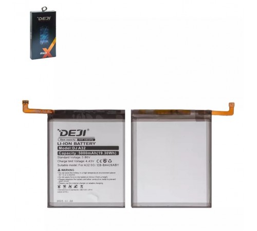 Аккумулятор Deji EB-BA426ABY для Samsung A326 Galaxy A32 5G, A725 Galaxy A72, M325 Galaxy M32, Li-ion, 3.86 В, 5000 мАч Аккумулятор Deji EB-BA426ABY для Samsung A326 Galaxy A32 5G, A725 Galaxy A72, M325 Galaxy M32, Li-ion, 3.86 В, 5000 мАч